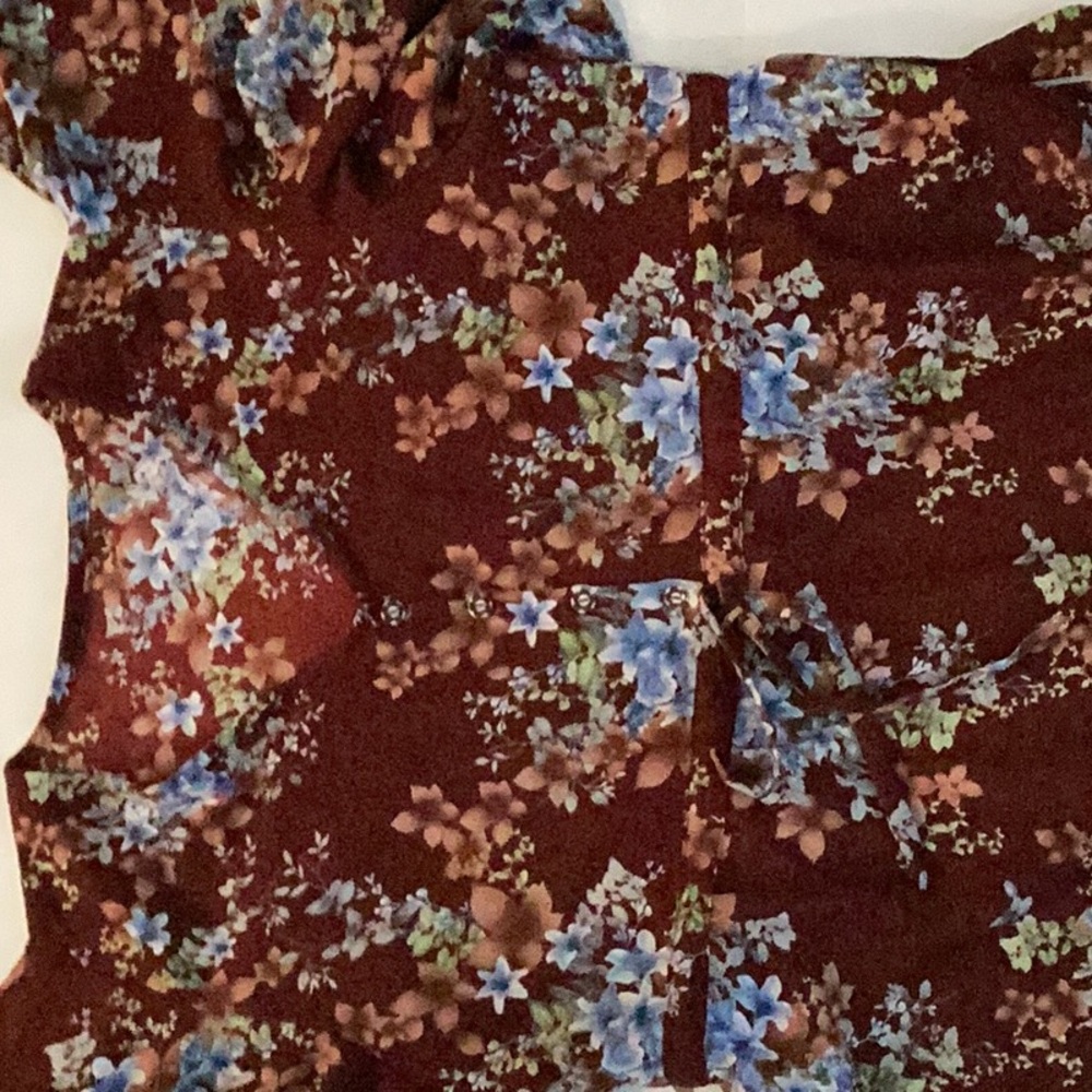 Floral Ruffle Dress - Picture 3 of 3